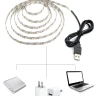 USB светодиодная лента 5V, холодный белый свет, 1м